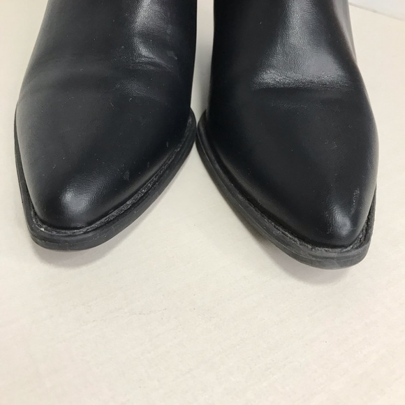 Naturalizer Soul Classic Black Chelsea Heeled Booties Size 8.5M - Picture 4 of 8